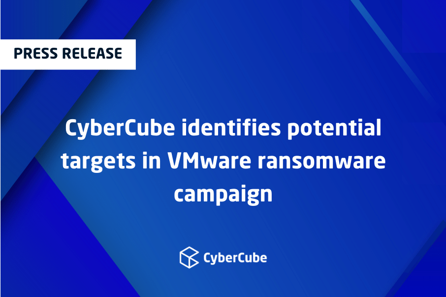 CyberCube identifies potential targets in VMware ransomware campaign