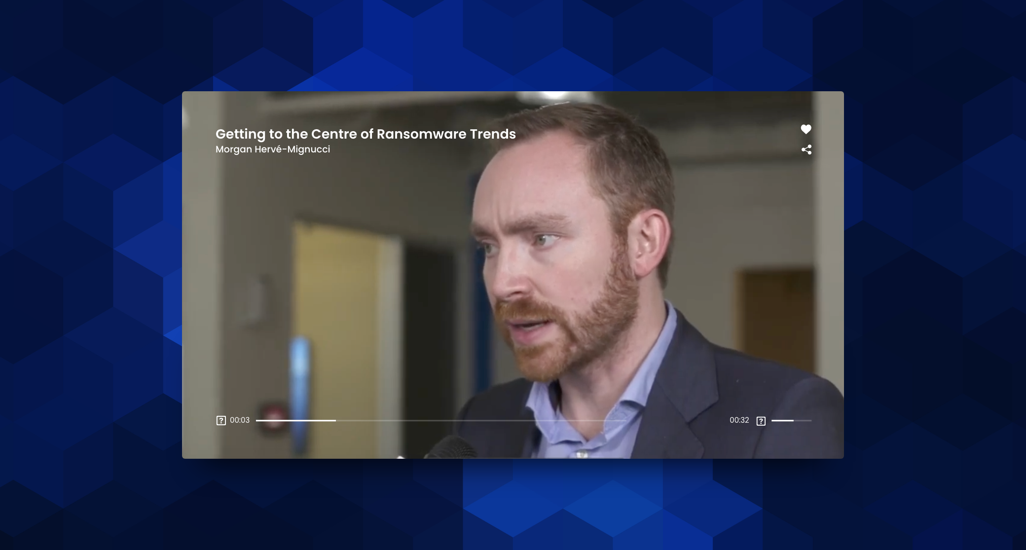 image preview for Getting to the Centre of Ransomware Trends | Morgan Hervé-Mignucci